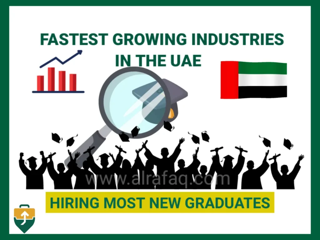 fastest growing industries hiring freshers in the uae